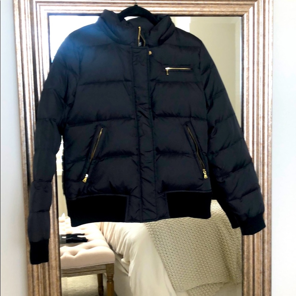 Black Puffer Jacker from Express